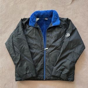 Nike Windbreaker Jacket with Faux Fur Lining Youth Size 8-10 M‎